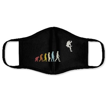 Discover Climbing Evolution Mountaineering Bouldering Face Masks