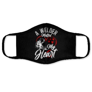 Discover Welder Welding Girlfriend Face Masks