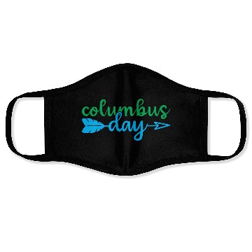 Discover Happy Columbus Day classic Face Masks
