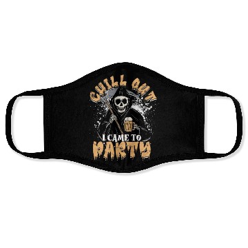 Discover Chill out I came to party - supernatural Face Masks