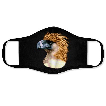 Discover Great Philippine Eagle Outfit Face Masks