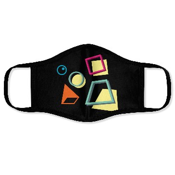 Discover Abstract Shapes Face Masks