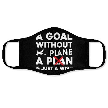 Discover Airline Pilot A Goal Without A Plane Aircraft Face Masks