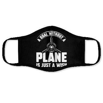Discover Airline Pilot A Goal Without A Plane Aircraft Face Masks