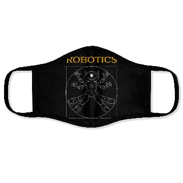 Discover Robotics Robot Vitruvian Man Face Masks