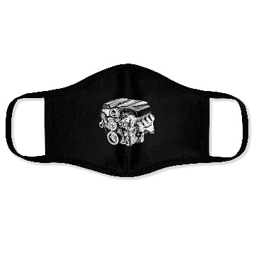 Discover Halal Cash Flow - Mechanic Black Face Masks