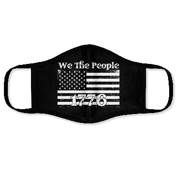 Discover We The People 1776 USA Flag Face Masks
