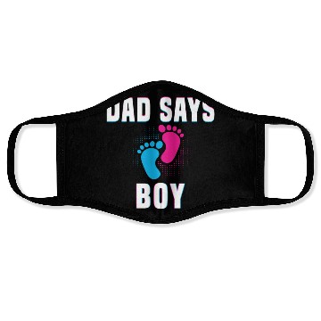 Discover Dad Says Boy Face Masks