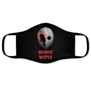 Discover Horror Writer Halloween Costume Face Masks