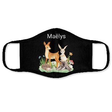 Discover Animal deer rabbit hedgehog Maelys Face Masks