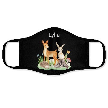 Discover Animal deer rabbit hedgehog Lylia Face Masks