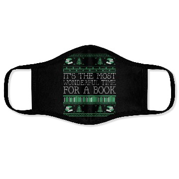 Discover Books Reading Librarian Teacher Book Lovers Face Masks