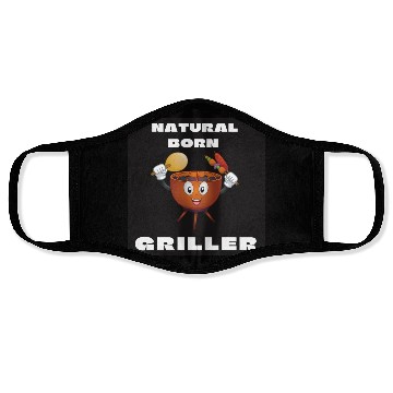 Discover Natural Born Griller Face Masks