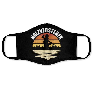 Discover Woodman, Forest Worker, Lumberjack Face Masks