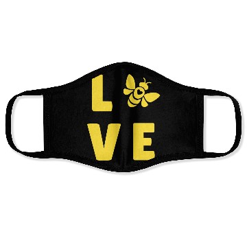 Discover I Love Bees Save The Bees Lover Beekeeper Pullover Face Masks
