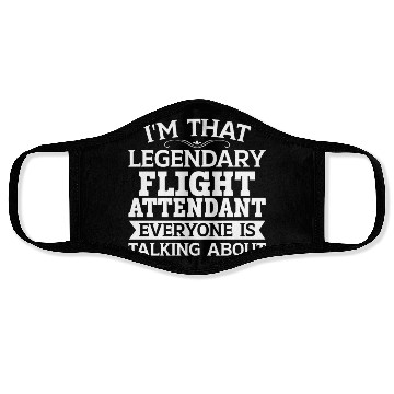 Discover Flight Attendant Stewardess Cabin Crew Face Masks