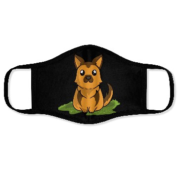 Discover Dog German Shepherd Face Masks