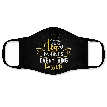 Discover Tea Makes All Possible Tea Lovers Face Masks