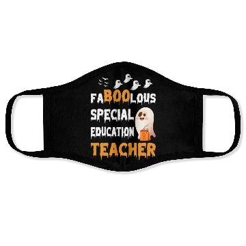 Discover Faboolous Special Education Teacher-Halloween Face Masks