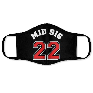 Discover Mid Sis 2022 Middle Sister Baby Birth Child Face Masks