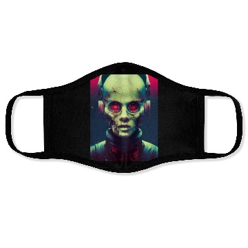Discover Zombie Cyberpunk Face Masks