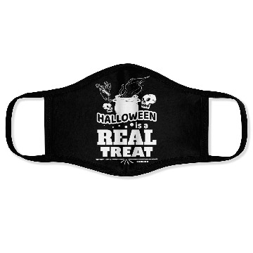 Discover Halloween skull monster gift Face Masks