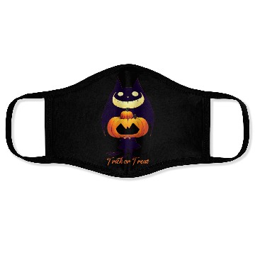Discover Bat Trick or Treat Face Masks