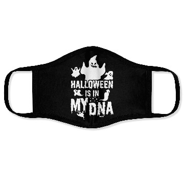 Discover Funny Halloween saying with ghosts Face Masks