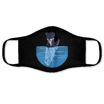 Discover My Future Wolf Face Masks