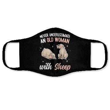 Discover Cute Lamb Saying - Farmer & Sheep Face Masks