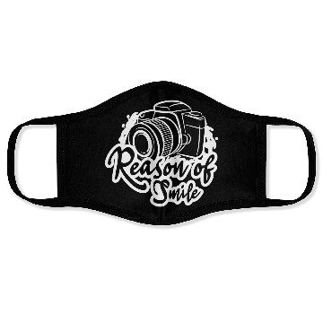 Discover Photography Photographer Camera Face Masks