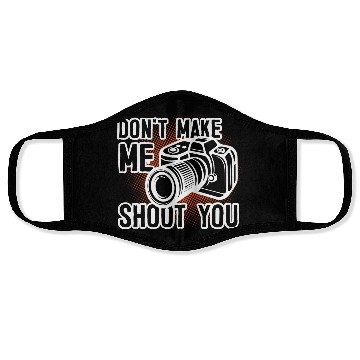 Discover Photography Photographer Camera Face Masks