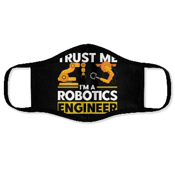 Discover Engineering Robotics Robot Engineer Gift Face Masks