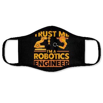 Discover Engineering Robotics Robot Engineer Gift Face Masks