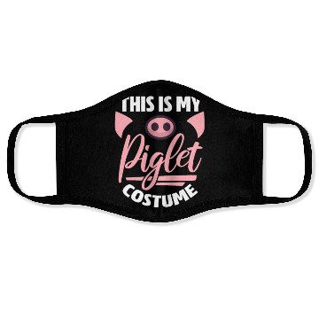 Discover This Is My Piglet Costume, Pig Kawaii Face Masks