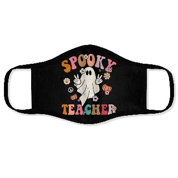 Discover Groovy Halloween Spooky Teacher Cute Halloween Face Masks