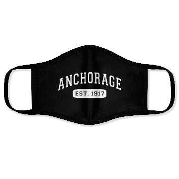 Discover Alaska Gift USA Natur Bär Denali Grizzly Wald Face Masks