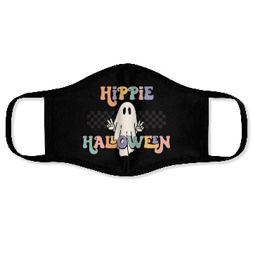 Discover Retro Hippie Halloween Cute Ghost Face Masks