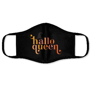Discover Cute Halloqeen Halloween Queen Face Masks