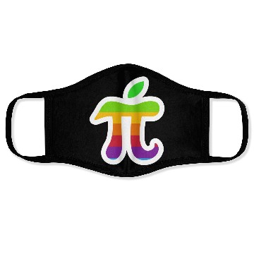 Discover Fruit Engineer Nerd Birthday Gift Pi Day Face Masks Pu