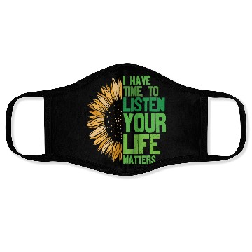 Discover You Matter Motivational Sayings Face Masks