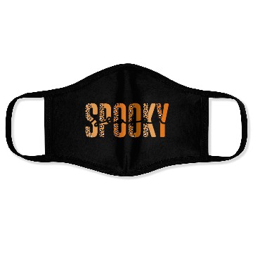 Discover Spooky Season Halloween Leopard Face Masks
