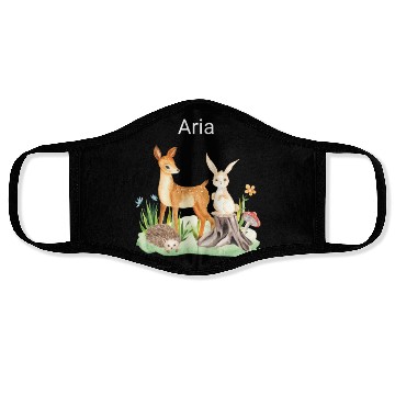 Discover Animal deer rabbit hedgehog Aria Face Masks