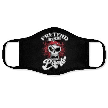 Discover Pretend I'm a pirate - pirate Halloween Face Masks