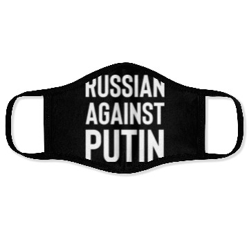 Discover Russian against Putin white Face Masks