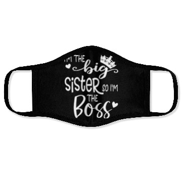 Discover I'm The Big Sister So I'm the Boss Face Masks