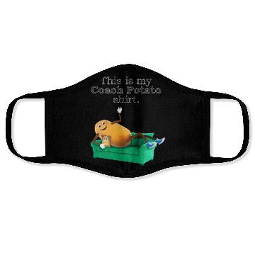 Discover Couch Potato Face Masks