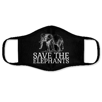 Discover Save The Elephants Unique say no to Ivory Face Masks