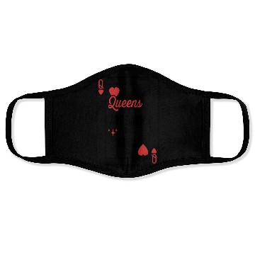 Discover Queens Are Born In March Birthday Date Girls Women Face Masks