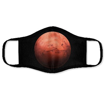 Discover Space astronaut science planets astronomy design Face Masks